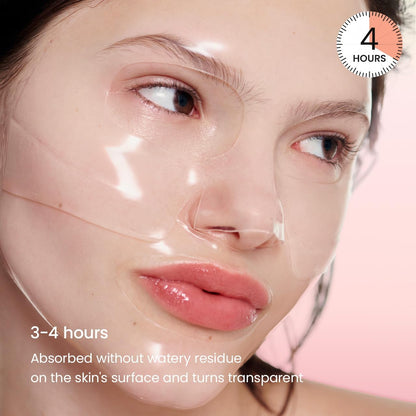 Masque visage coréen au bio-collagène – Hydratation & anti-âge | LunéviaSkin