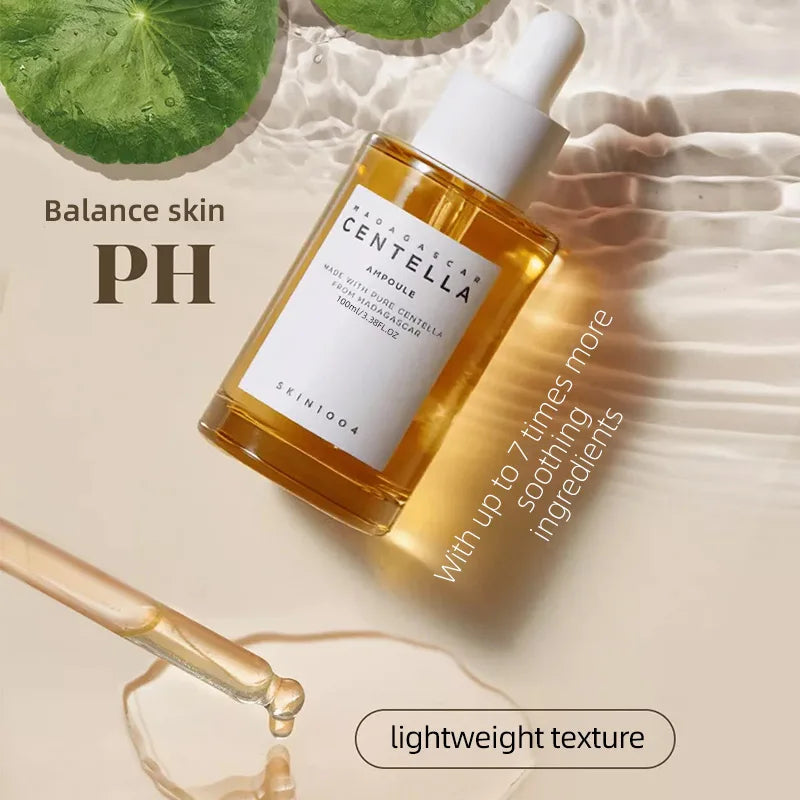 Korean Skin1004 Centella Skincare Kit – Toner, Sérum, Nettoyant & Crème Hydratante