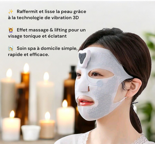 Masque Facial Électronique 3D